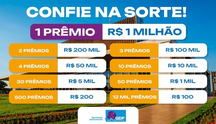 Quarta-feira (20) é dia de sorteio do Nota Legal 1 sorteio do nota legal